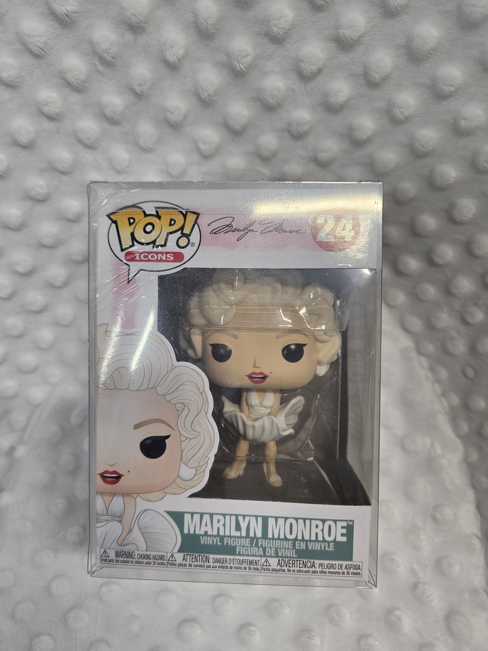 Funko Pop! Icons Marilyn Monroe #24 Vinyl Figure - White Dress